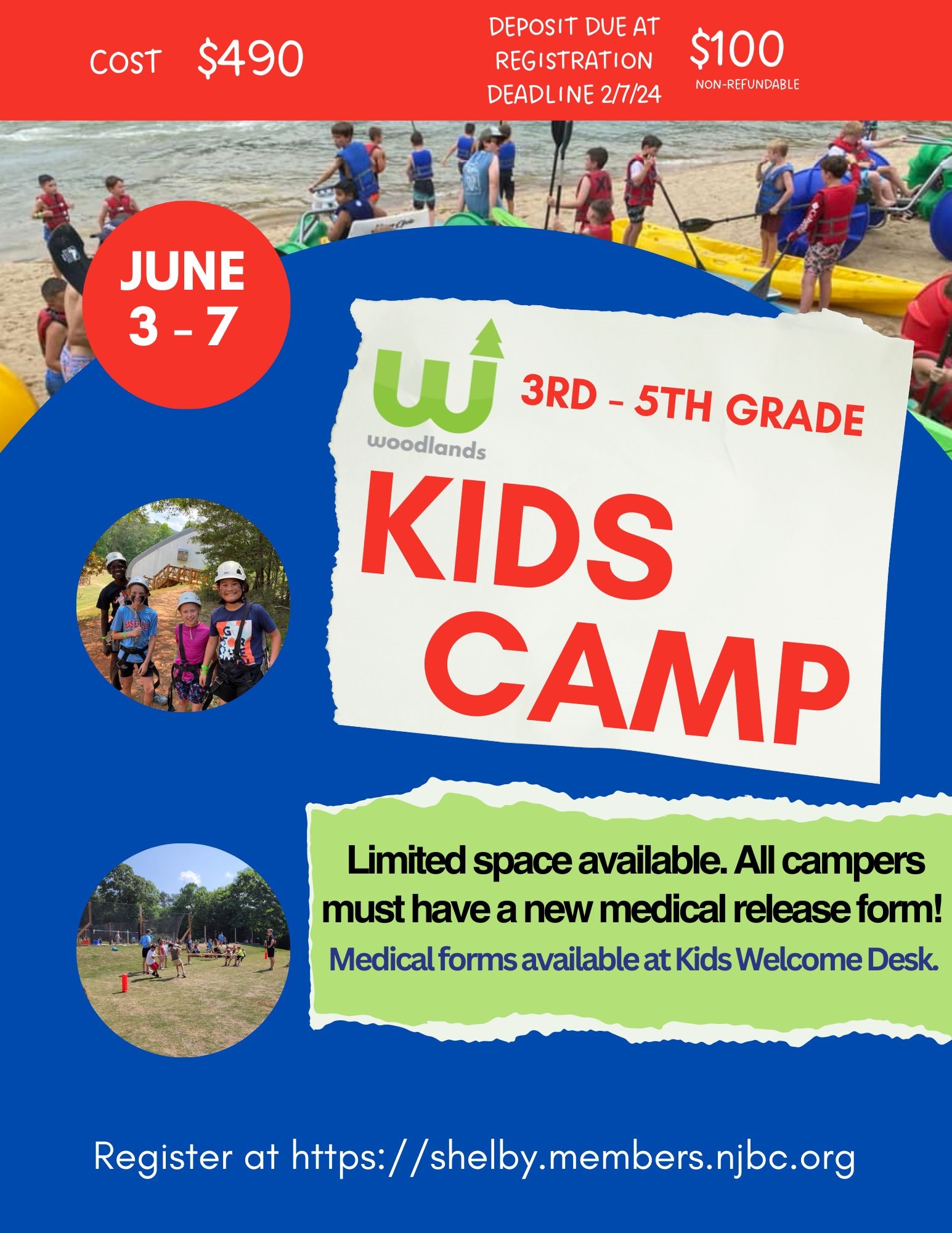 Woodlands Kids Camp June 2024